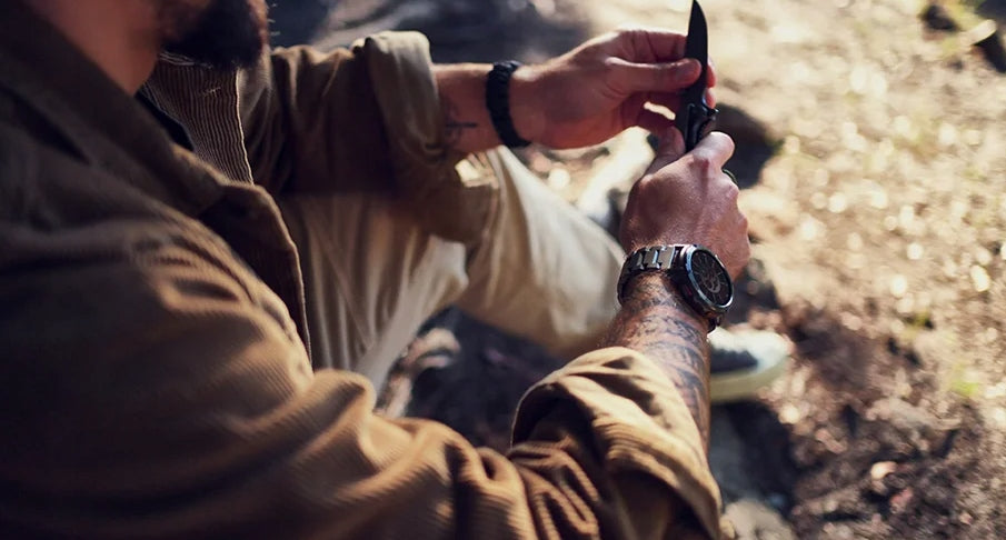 Smartwatch With Gorilla Maxcom FW110 Titan Chronos Silver AMOLED SMART WATCH Manufacturer code FW110 Titan Chronos