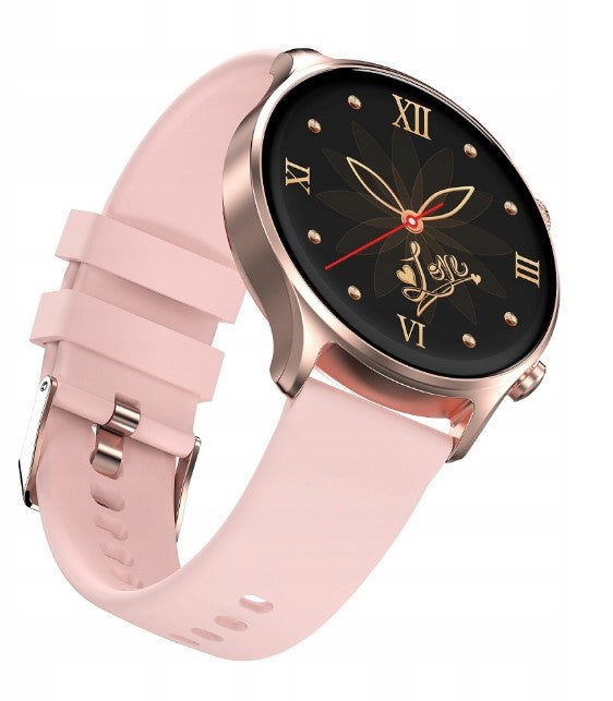 Smartwatch Women's Bluetooth Talk IP68 1,52" 100 Modes Pink Gold