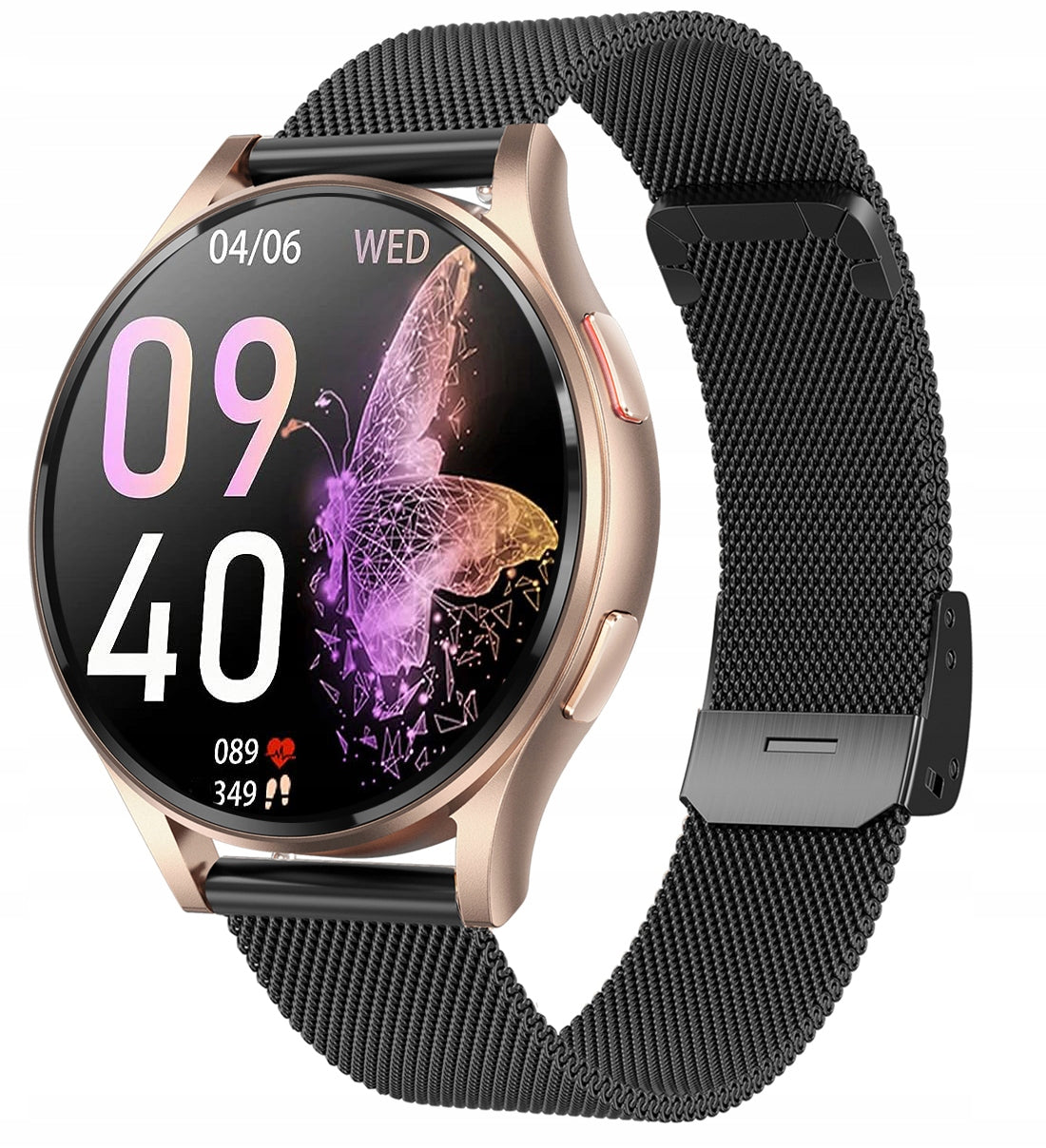 Smartwatch Women's ECG Glucose HRV BMI AMOLED BLOOD PRESSURE MONITOR CONVERSATION Manufacturer code Lazird HRV2025
