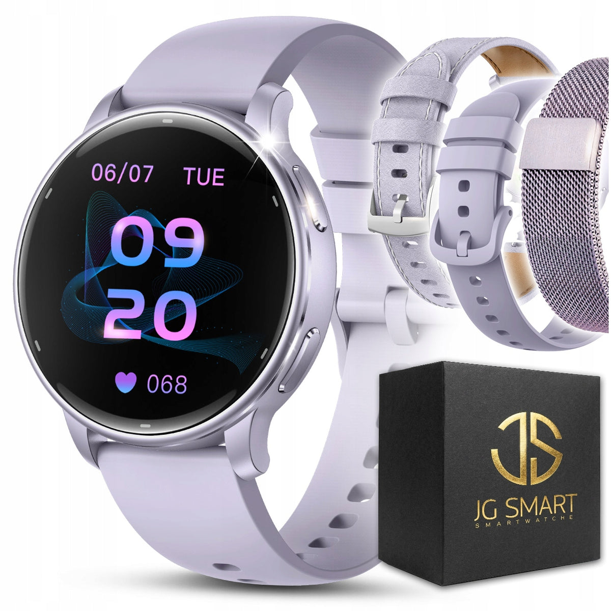 Smartwatch Women's GPS AMOLED 3ATM Talk SMS 450mAh 110+ Sport Menu PL