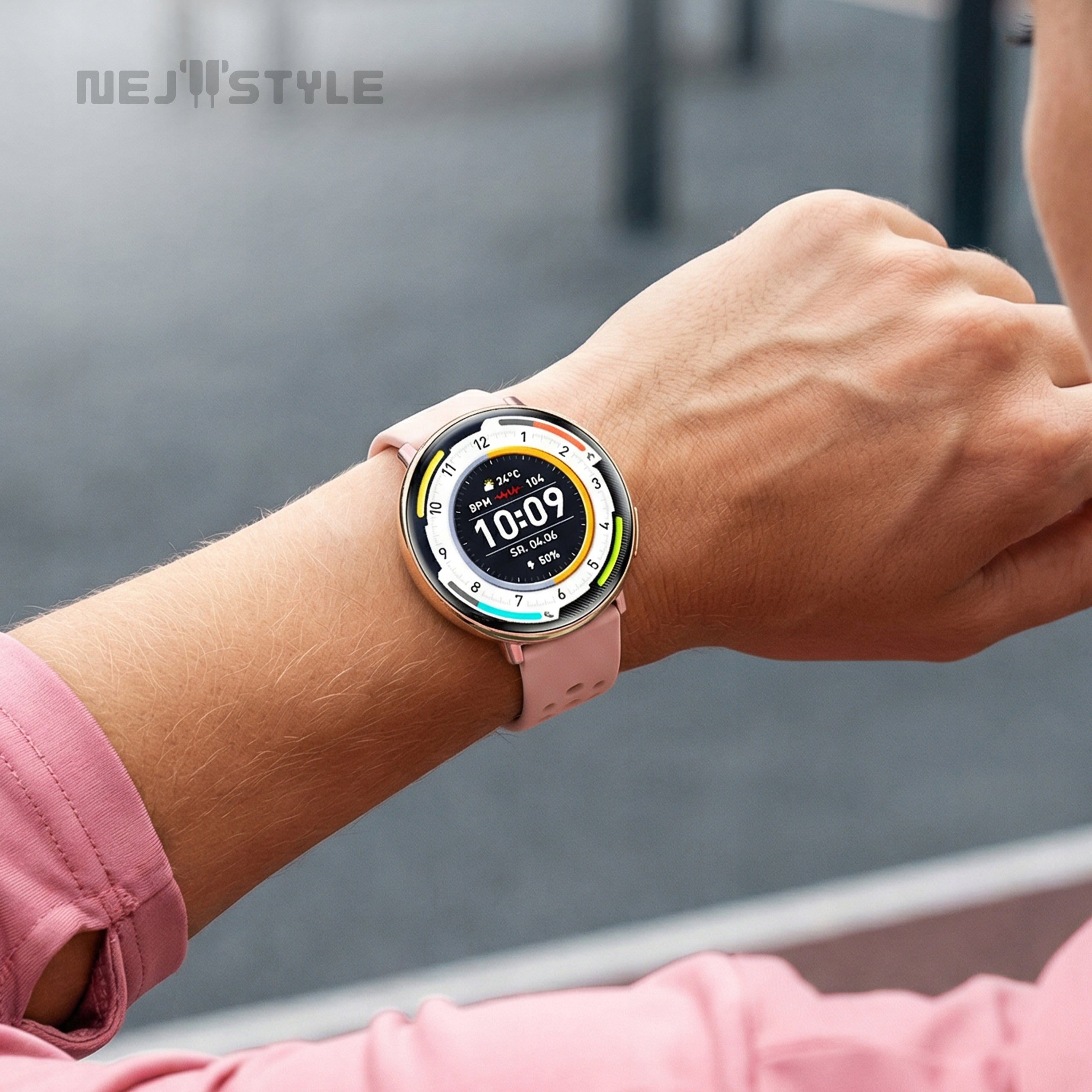 Smartwatch Women's Watch GPS AMOLED Conversation Pressure Waterproof Menu PL Packaging status original