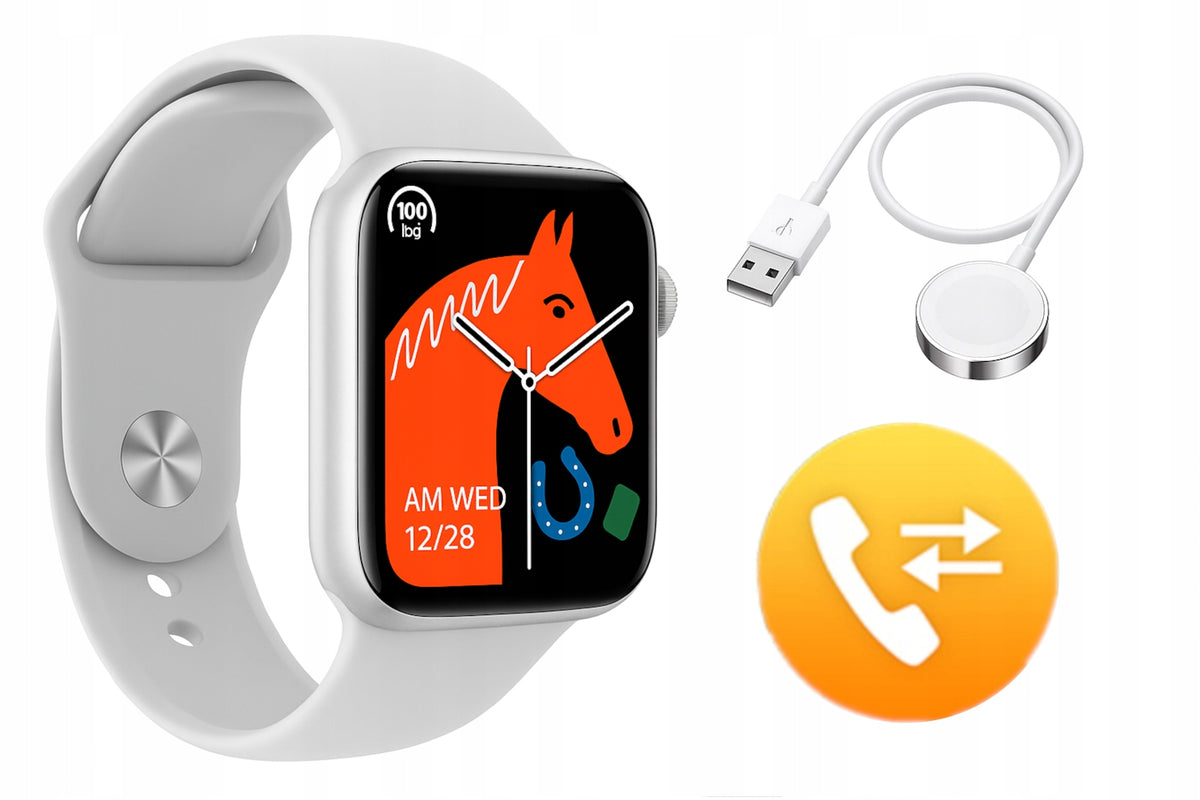 Smartwatch Women's Watch Men's Conversations Polish Menu Notifications MSG SMS