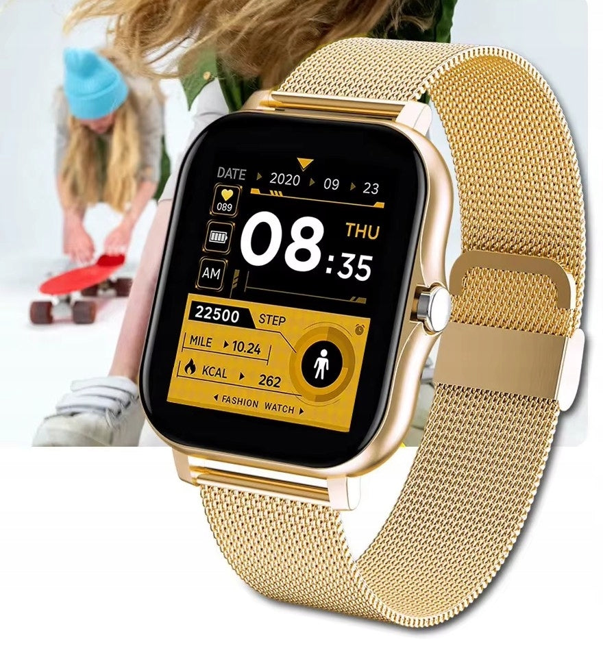 Smartwatch Women's Watch Smart 2 Interchangeable Straps Stainless Steel