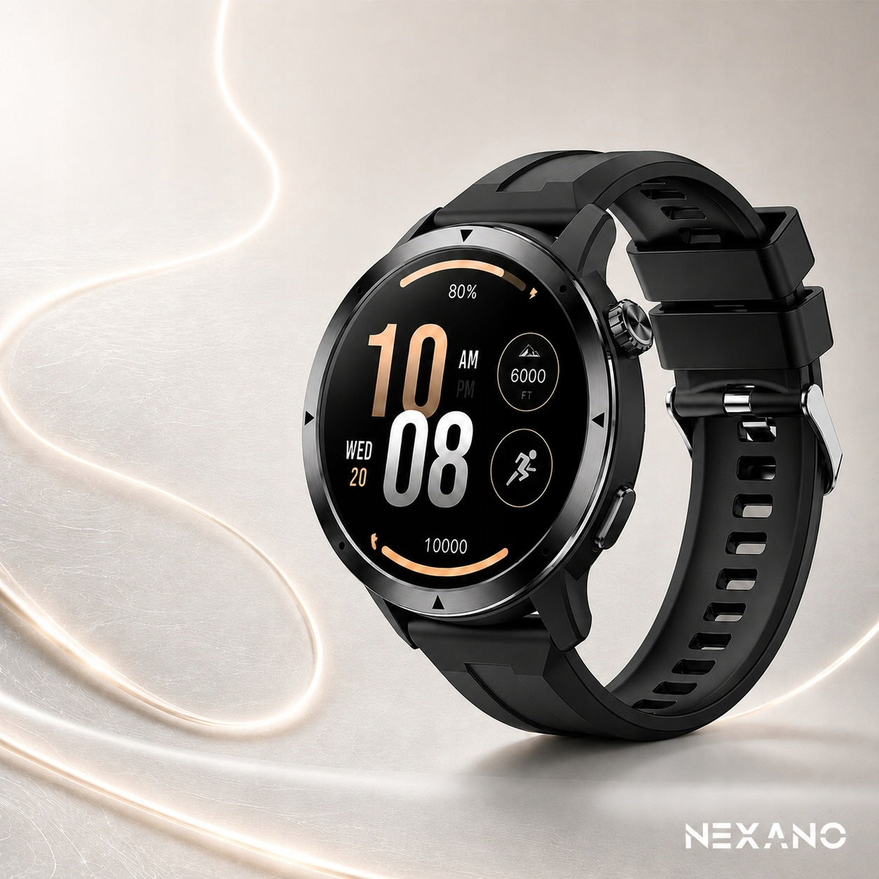 Smartwatch Women's Waterproof AMOLED Dual GPS Watch 5ATM AI GPX Menu PL Packaging status original