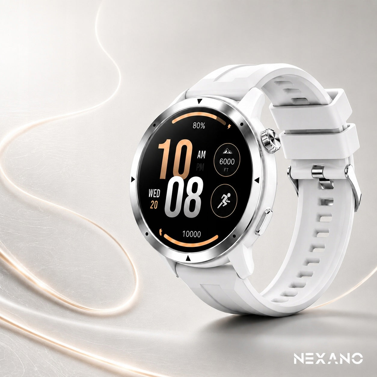 Smartwatch Women's Waterproof AMOLED Dual GPS Watch 5ATM Routes GPX MenuPL Packaging status original