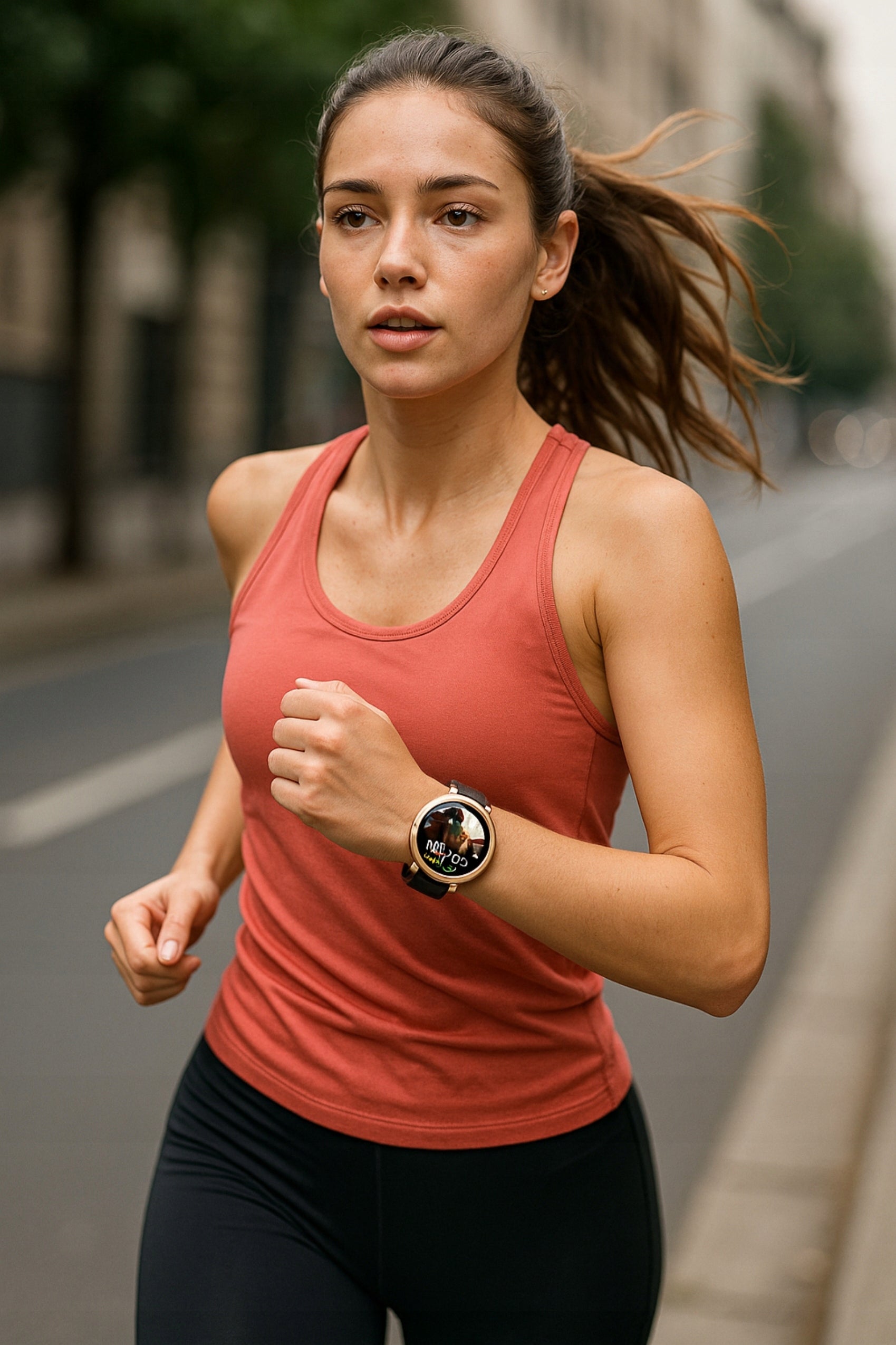 Smartwatch Women's elegant sport 360mah 466x466 CONVERSATIONS WATER RESISTANCE 5ATM Packaging status original
