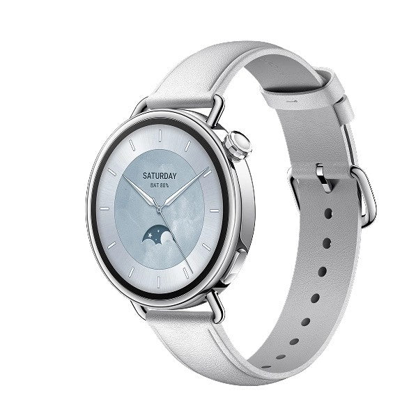 Smartwatch Xiaomi Watch S4 41mm white AMOLED 1,32" 5ATM 320 mAh Leather Brand Xiaomi