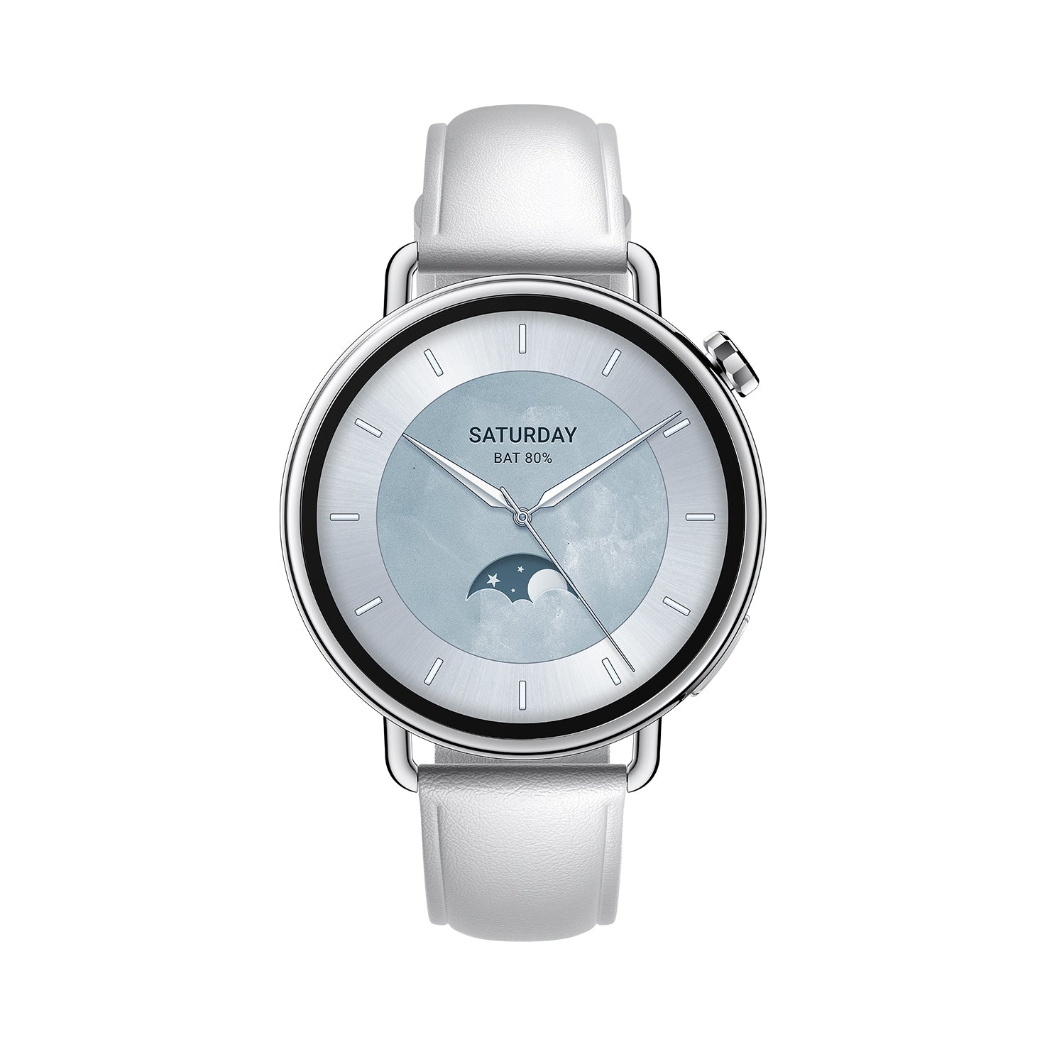 Smartwatch Xiaomi Watch S4 41mm white AMOLED 1,32" 5ATM 320 mAh Leather