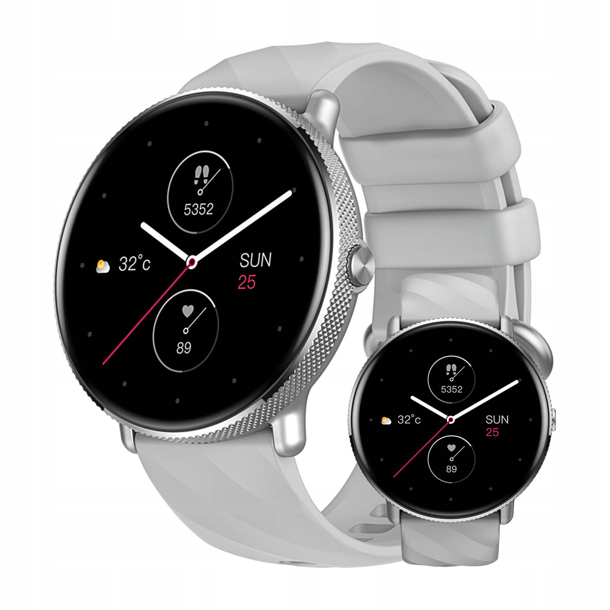 Smartwatch Zeblaze GTR 3 Pro Silver AMOLED health sport IP68 Always-On Packaging status original