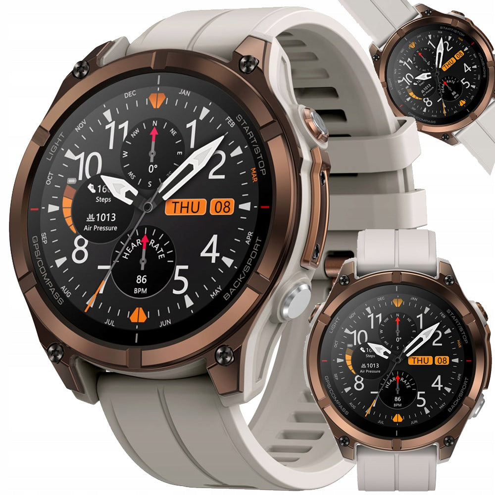 Smartwatch Zeblaze Stratos 4 Pro Sports Watch GPS AMOLED 500mAh brown