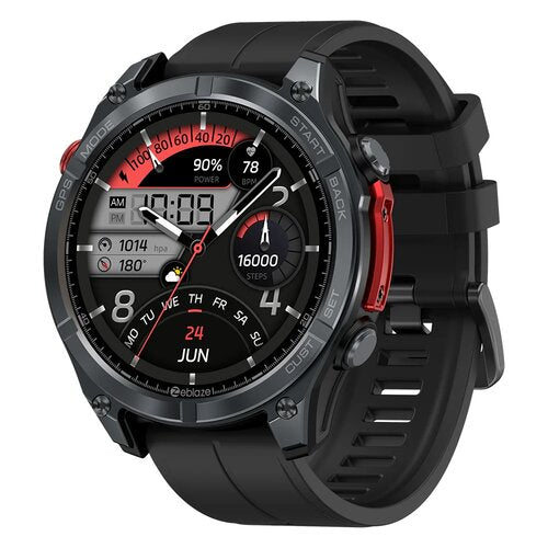 Smartwatch Zeblaze stratos 4 orange GPS 5ATM BLACK!!