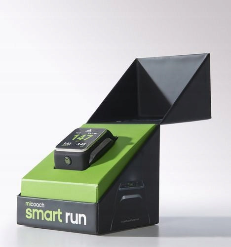 Smartwatch adidas Micoach smart run black Packaging status original