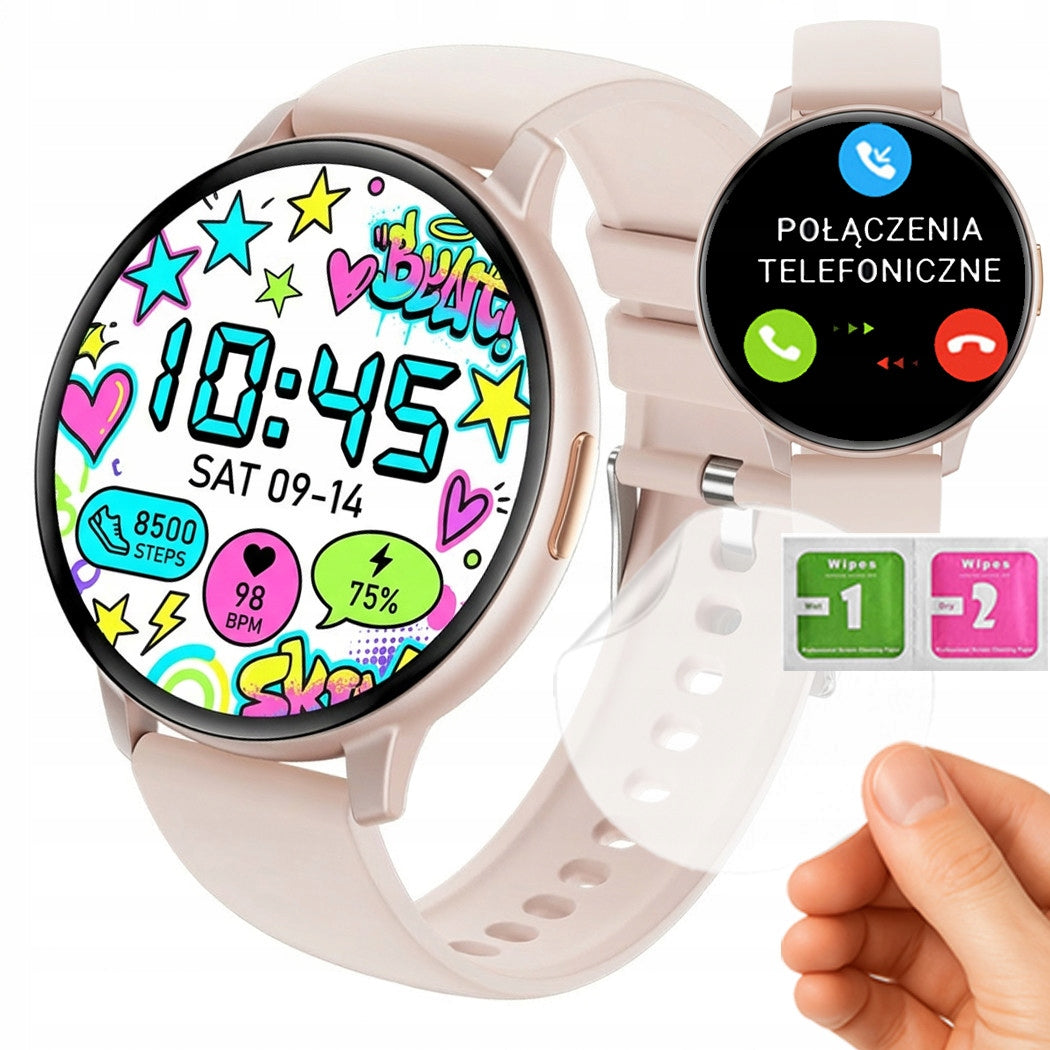 Smartwatch | calls | flashlight | calorie steps | polish menu