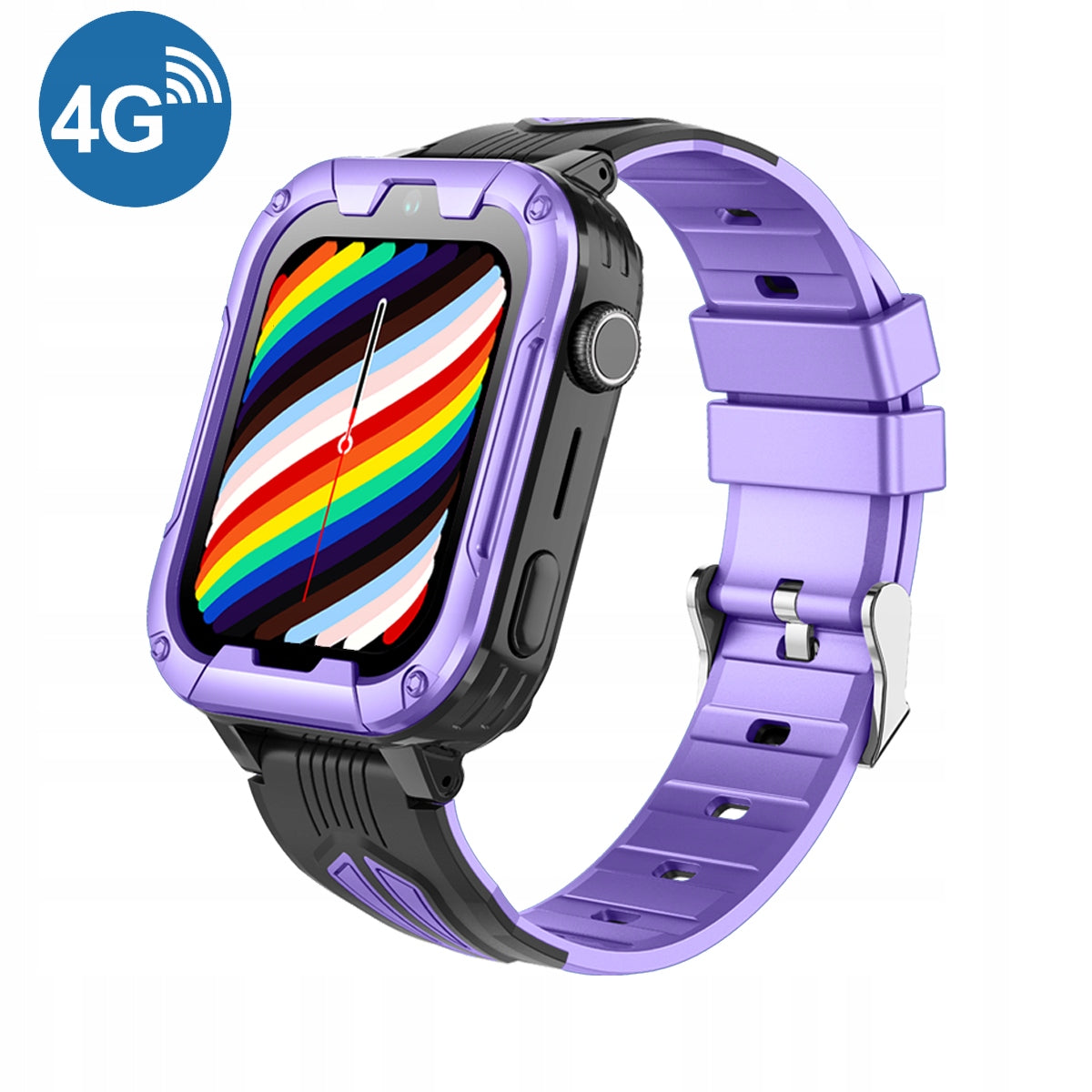 Smartwatch children's watch CALMEAN Child Watch Bravo 4G, purple Color purple