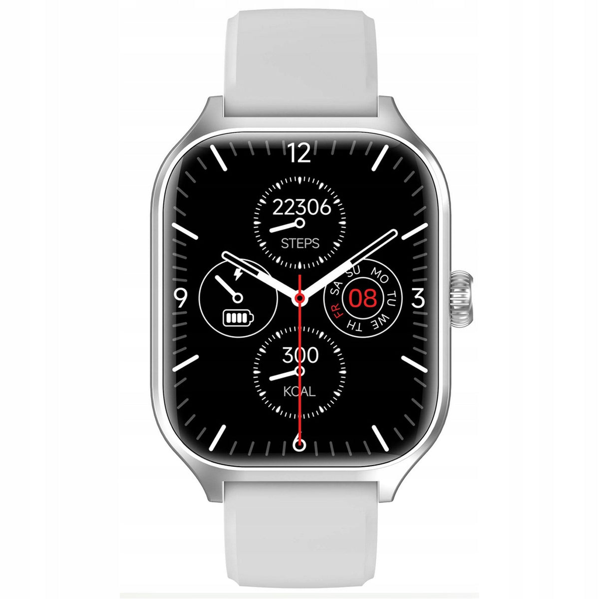 Smartwatch fitness talking shields sports themes notifications + Foil Packaging status original