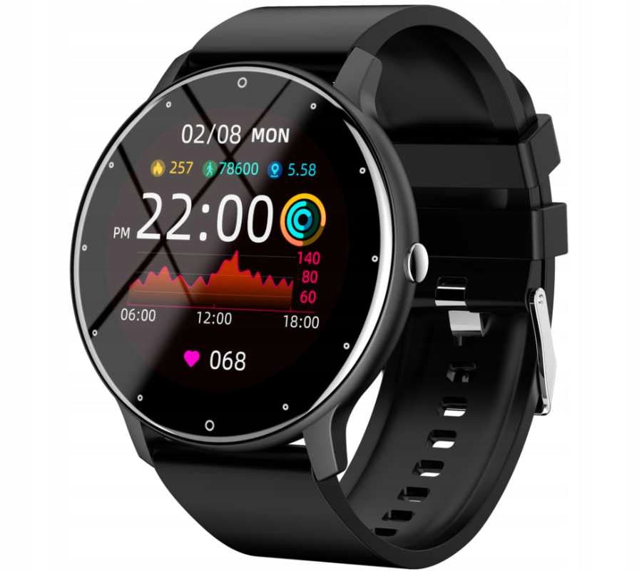 Smartwatch for Bluetooth Conversation Communion, Pulse, Gift 3in1, PL Menu Brand Rubicon