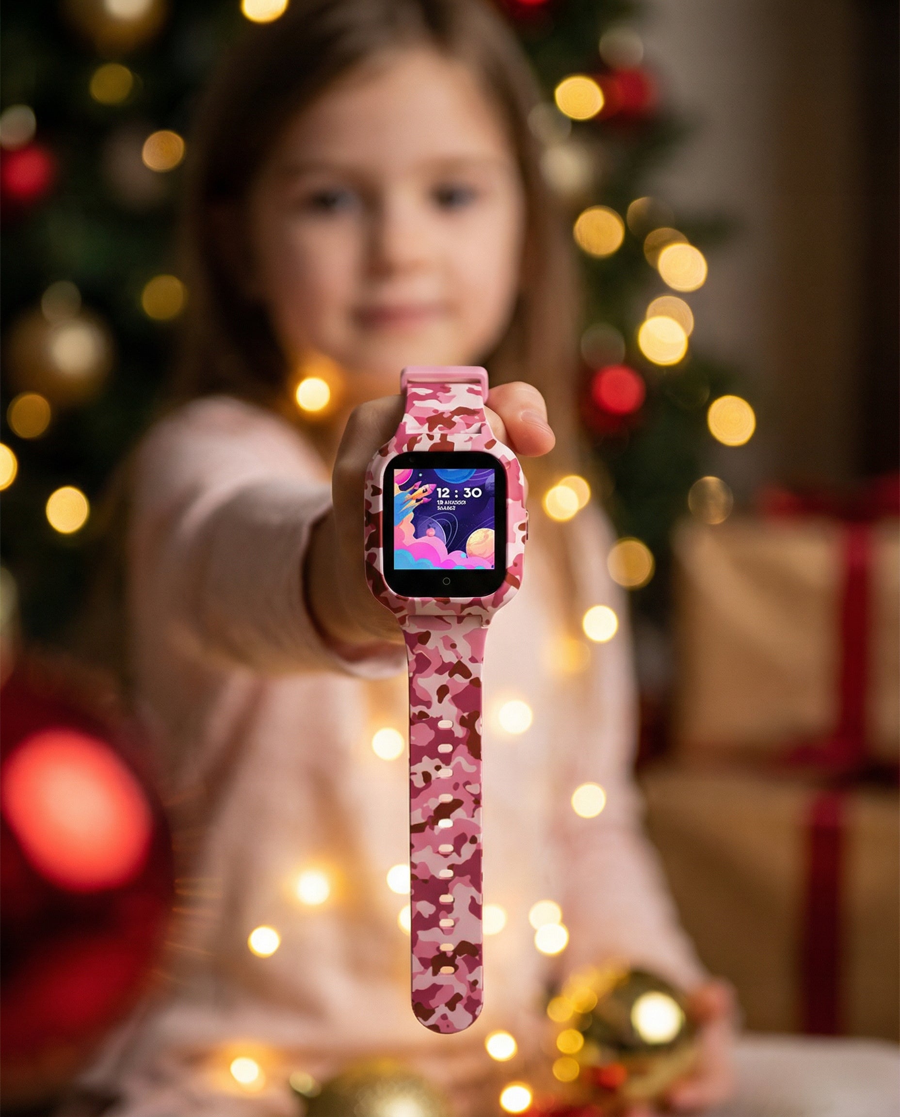 Smartwatch for Children Watch PL GPS Talking Science Game Camera Video Gift Packaging status original