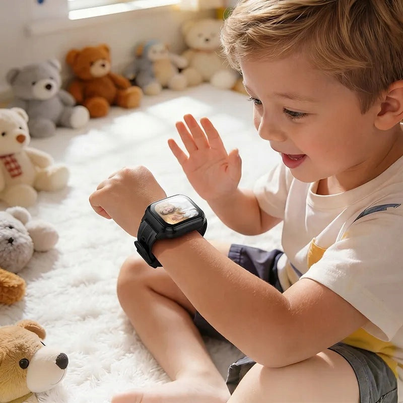Smartwatch for children 1,69" 4G GPS with call function Hoco Y108 black Model other
