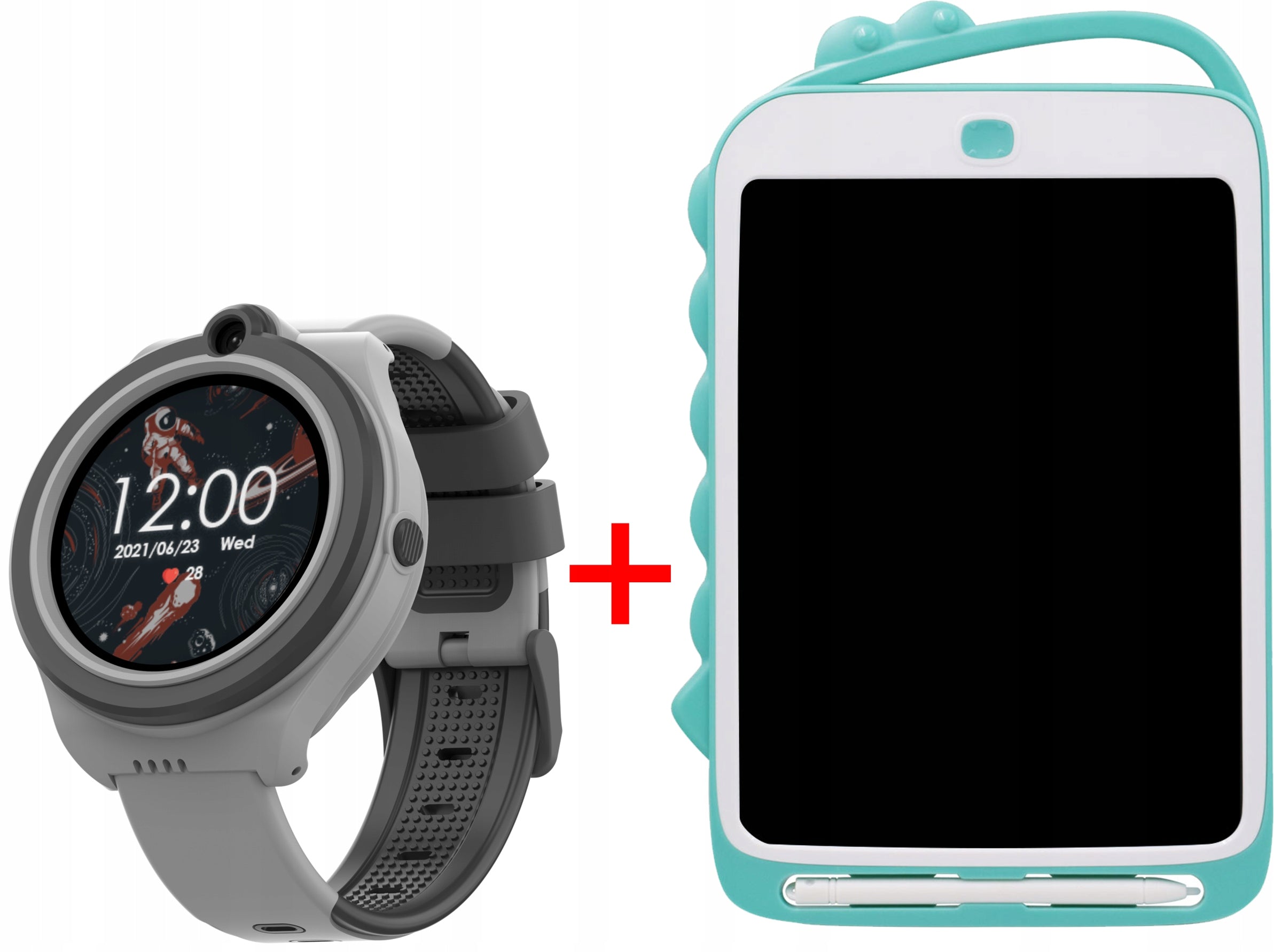 Smartwatch for children Bemi Linko 4G/LTE,GPS,sensors,temp and disappearance grey Packaging status original