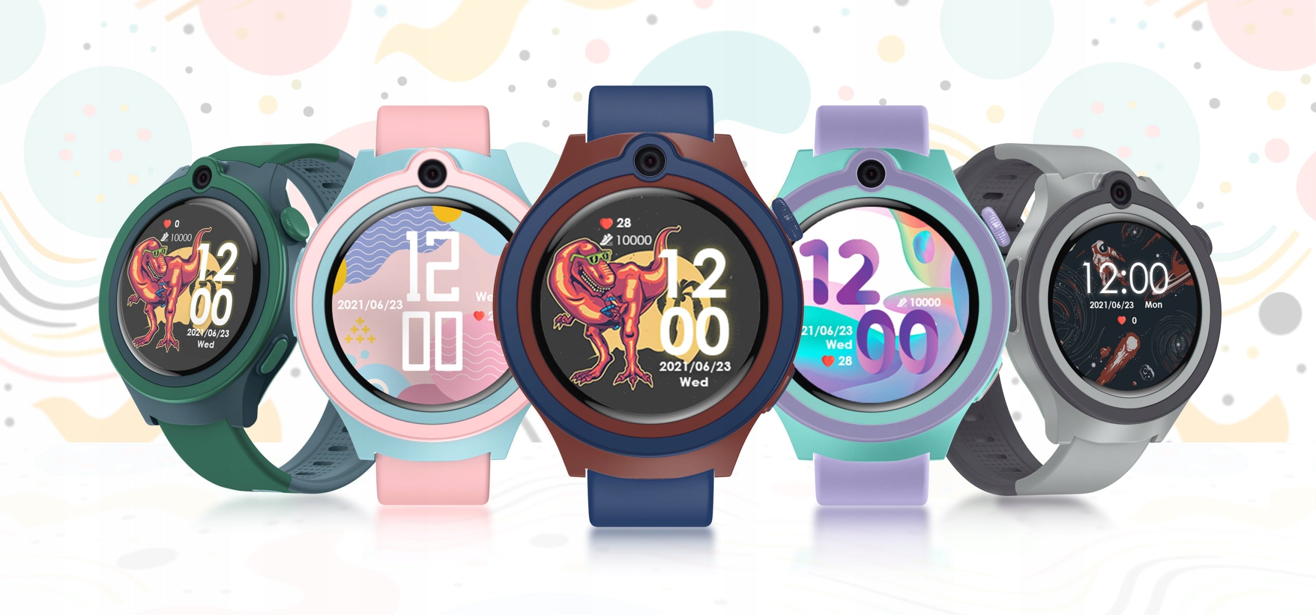 Smartwatch for children Bemi Linko2 4G LTE GPS LBS Heart Rate Thermometer navy blue Manufacturer code BWLKO2NN