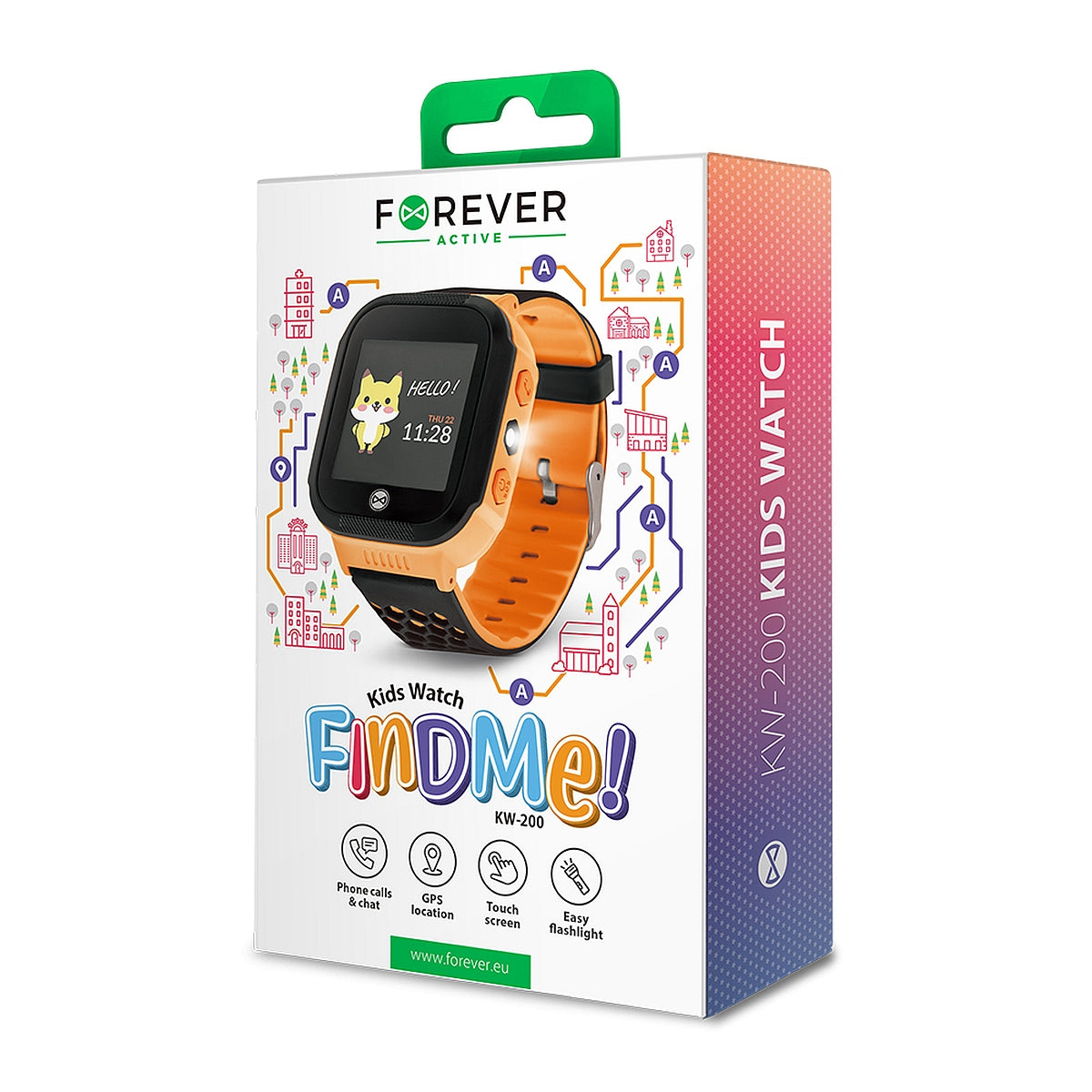 Smartwatch for children Forever KW-200 orange Brand Forever