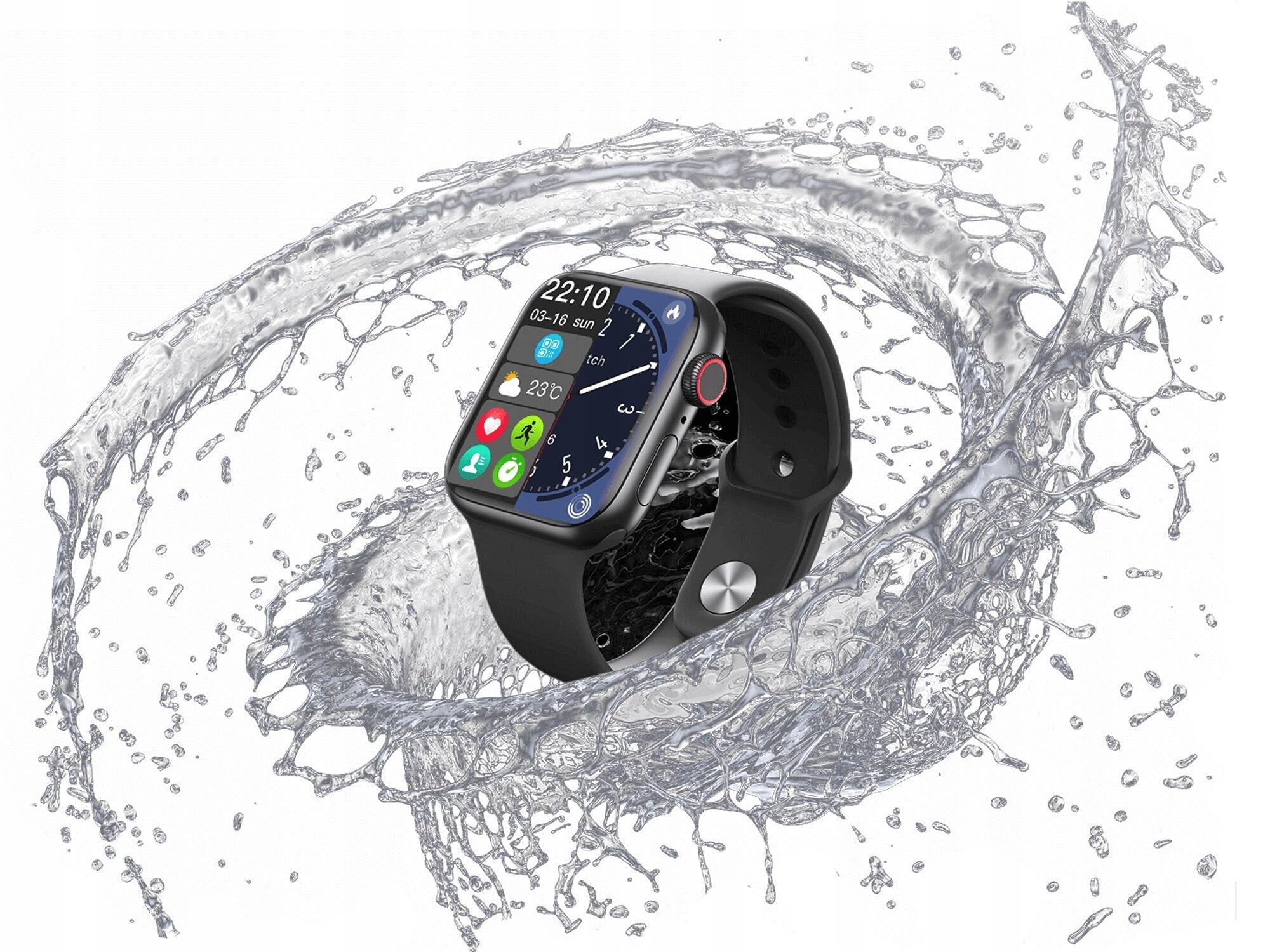 Smartwatch for children Kiano Watch Active black Manufacturer code ZFHS9250