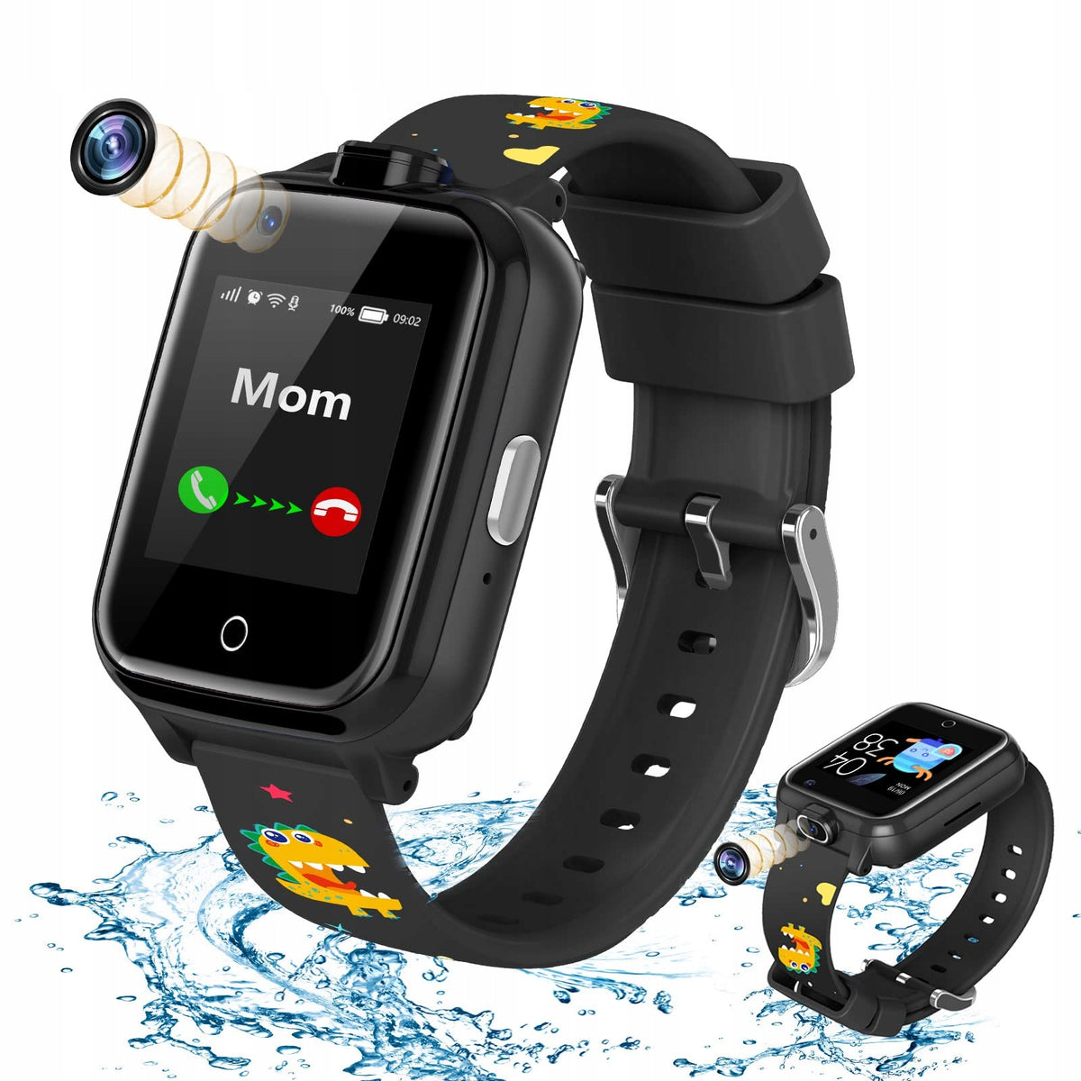 Smartwatch for children OKYUK T13 black Packaging status original
