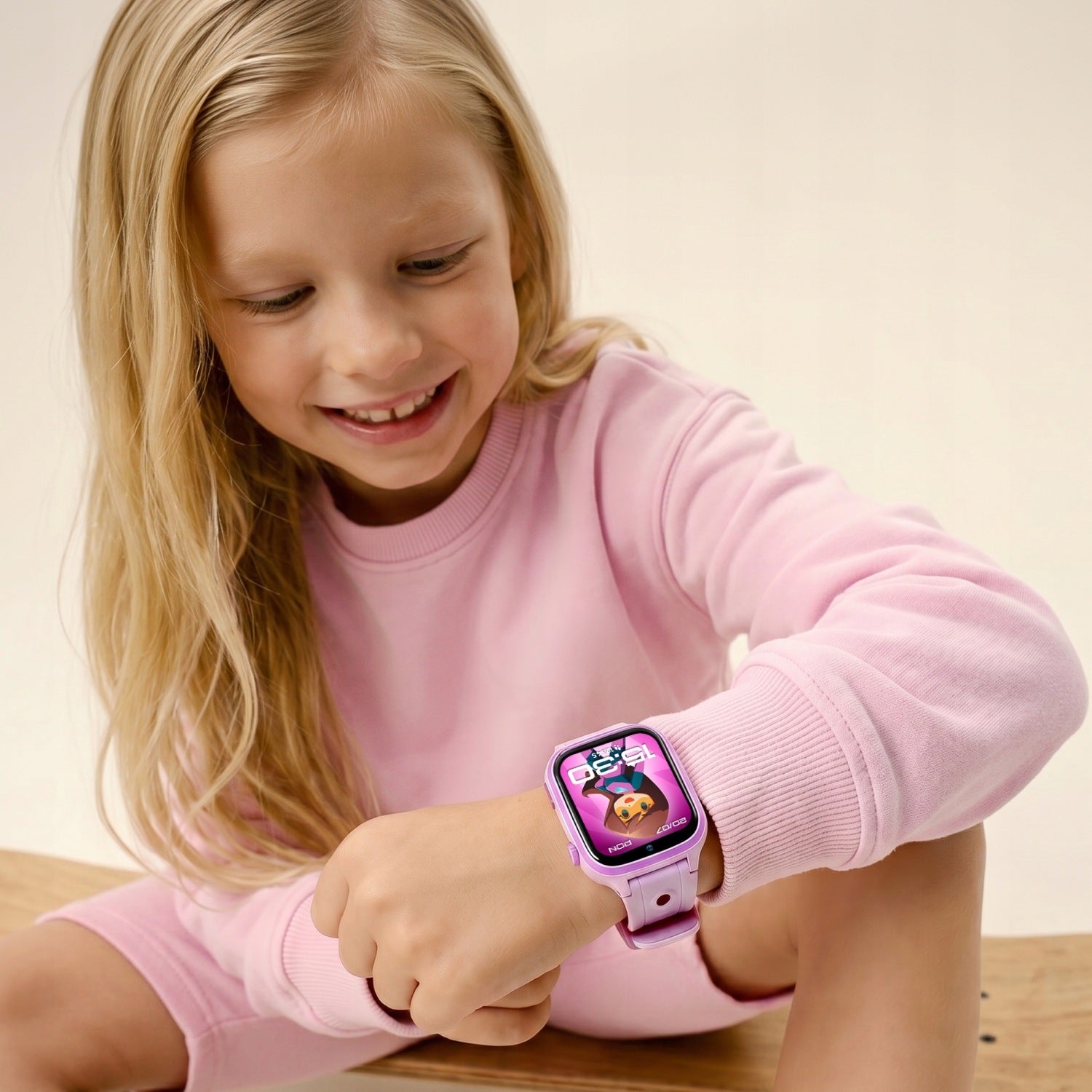 Smartwatch for children SIM card watch with GPS AI 4G+ FREEBIE Model Besti KW-540