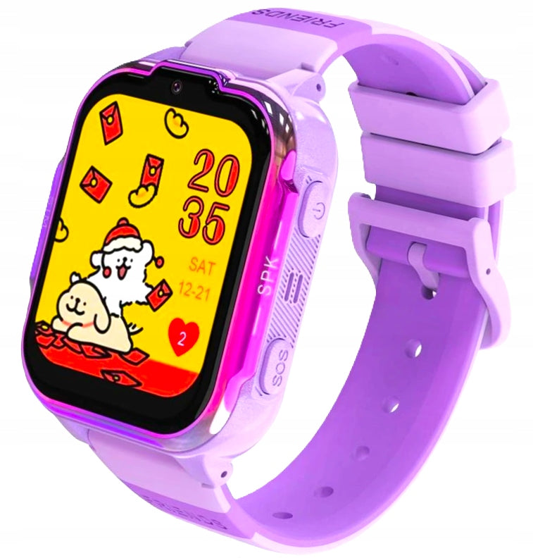 Smartwatch for children Smart Watch multicolor Manufacturer code GPS działa w BUDYNKACH 1,83" folia