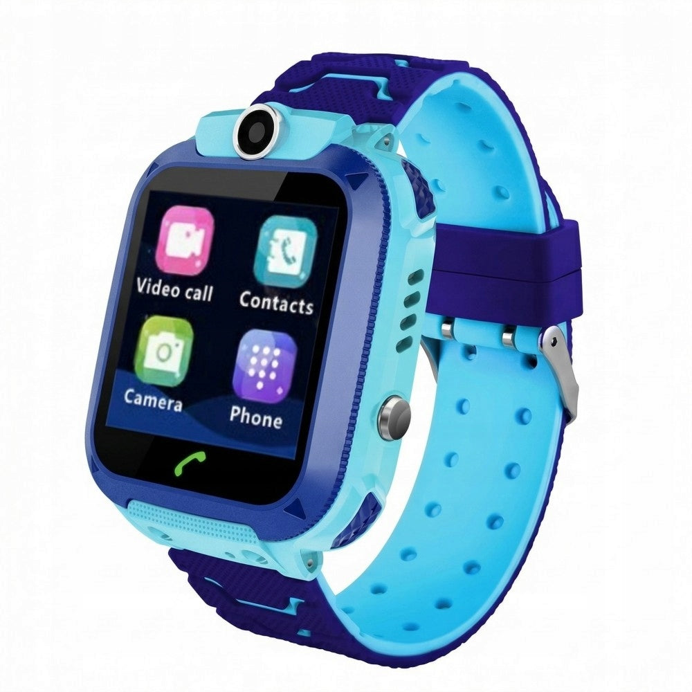 Smartwatch for children blue with camera and ringing function