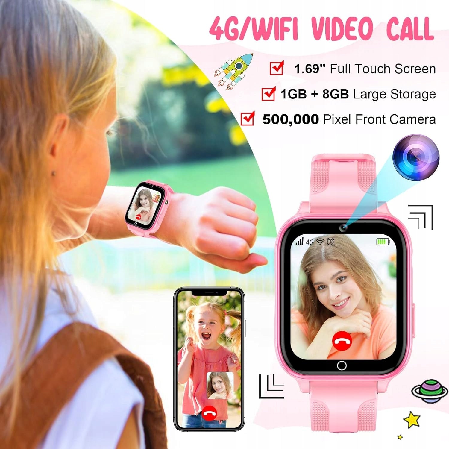 Smartwatch for children with GPS and phone Brand no brand