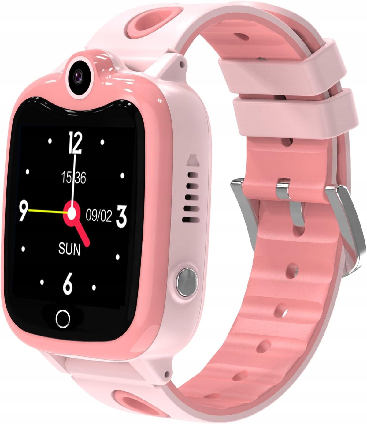 Smartwatch for kids 00 4G LTE GPS SOS camera microSIM pink IP68