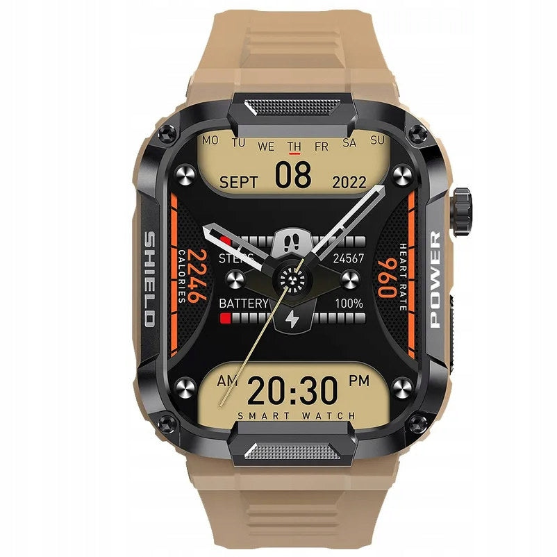 Smartwatch for military conversation beige Rubicon