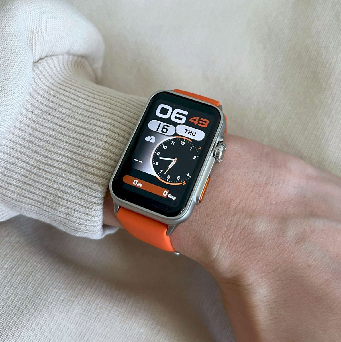 Smartwatch for talking Rubicon RNCF06 Orange Color orange