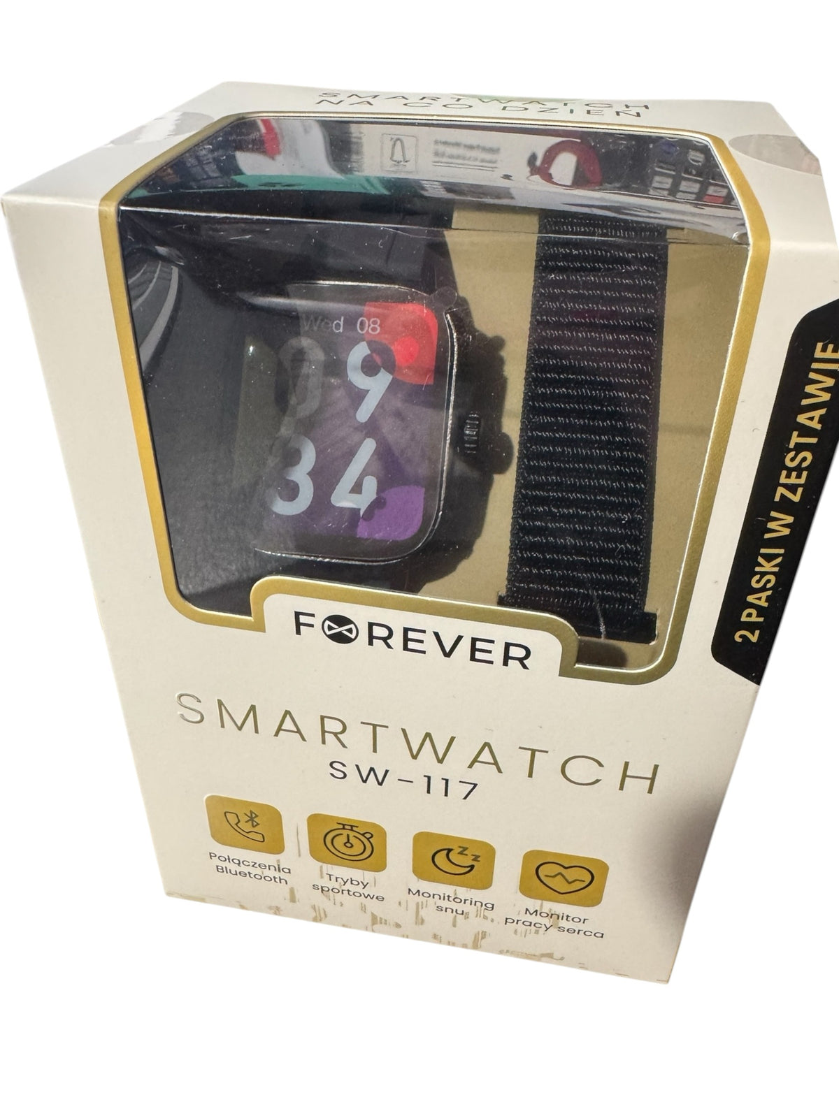 Smartwatch forever SW 117 2 straps Sports watch