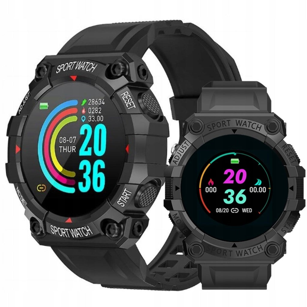 Smartwatch men's universal watch modern FD68 black Brand no brand