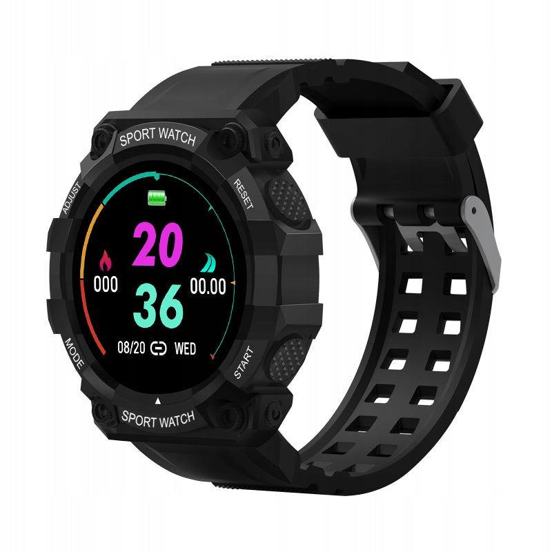 Smartwatch men's universal watch modern FD68 black