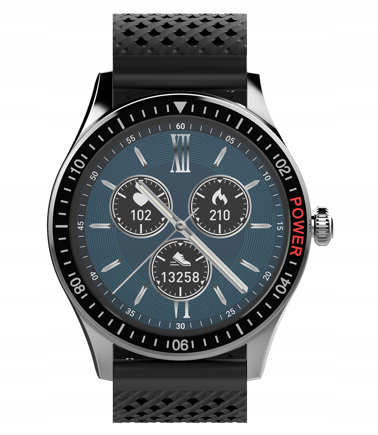 Smartwatch men's watch VECTOR blood oxygenation Color silver