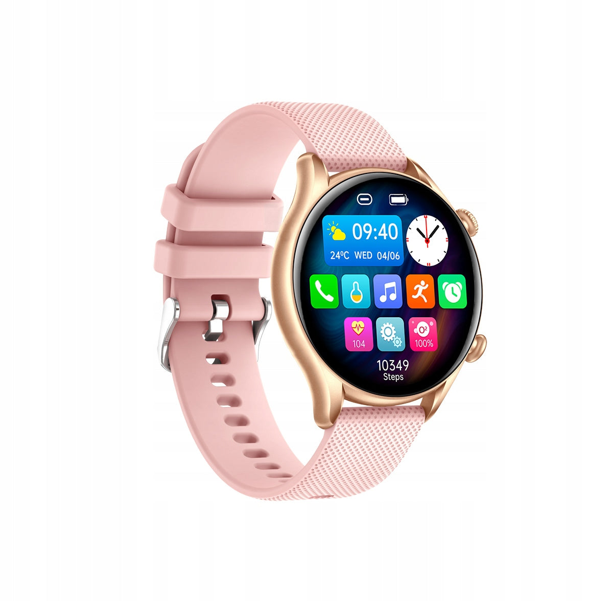 Smartwatch myPhone Watch EL Gold Pink