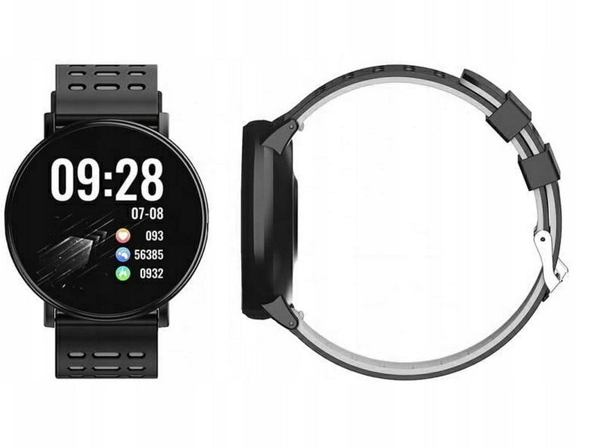 Smartwatch smartband 119s modern elegant everyday black and gray Brand Techonic
