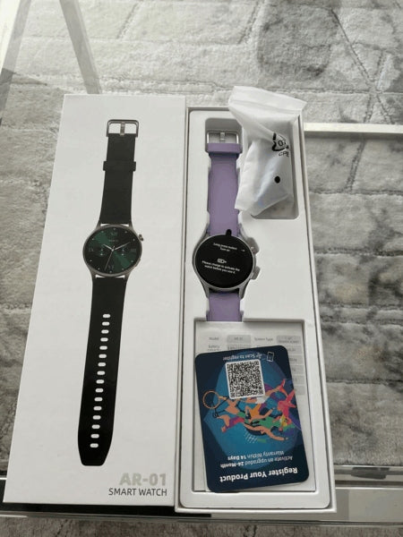 Smartwatch sports watch amoled always-on-display 110+ modes 1,32 inch Packaging status original