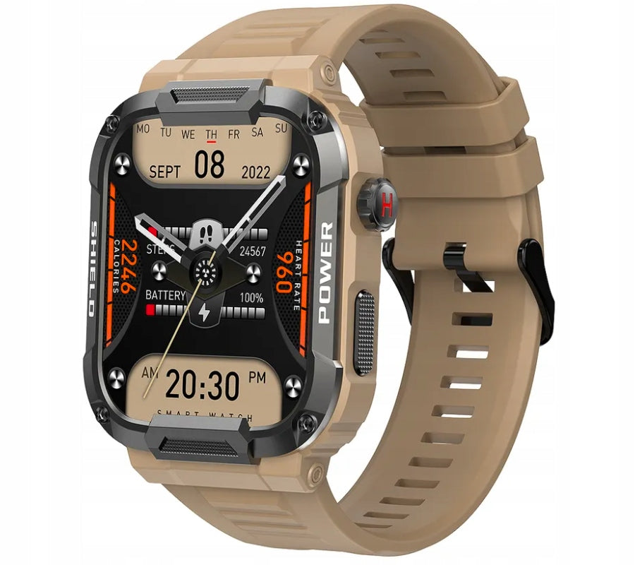 Smartwatch watch Rubicon male RNCF07 yellow sports modes Bluetooth 2023 EAN (GTIN) 5905157026970