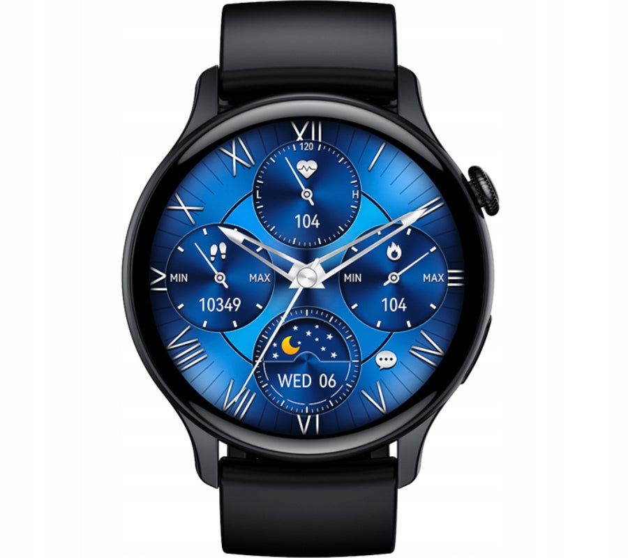 Smartwatch watch Rubicon men's RNCF10 black sports modes Manufacturer code SMARUB237