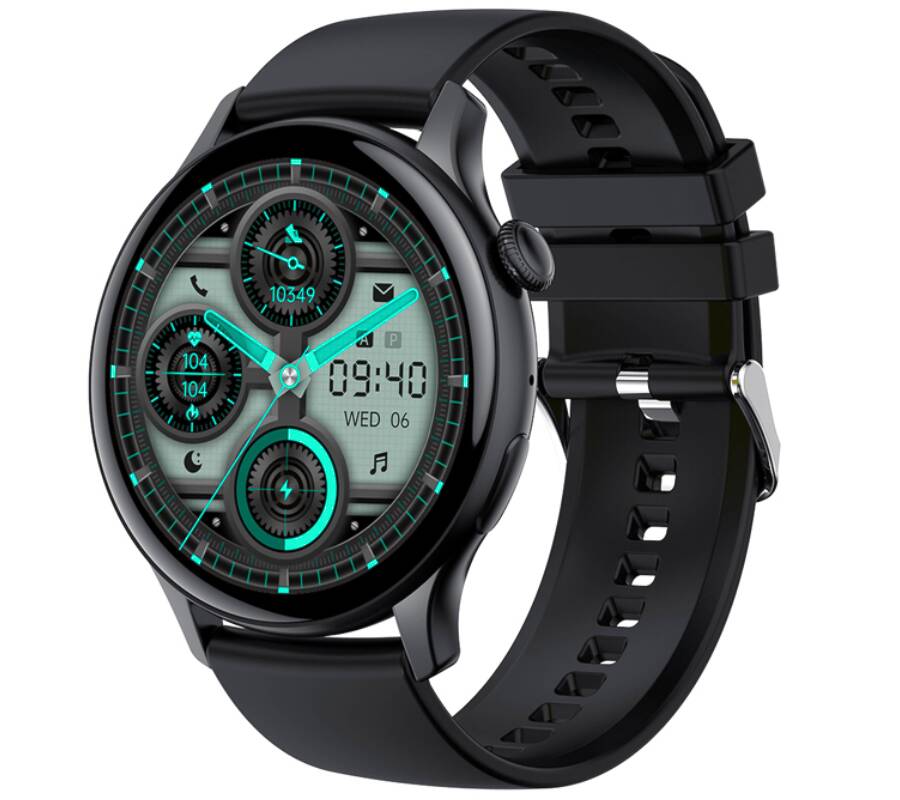 Smartwatch watch Rubicon men's RNCF10 black sports modes