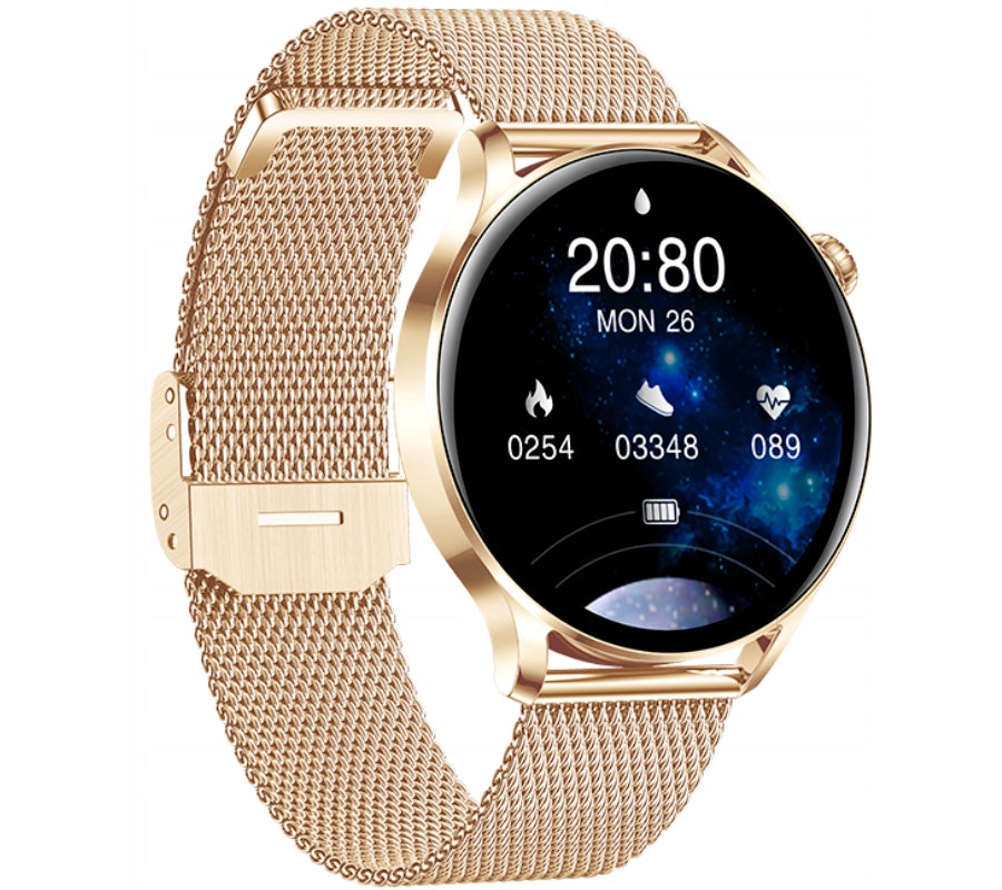 Smartwatch watch Rubicon women's RNCE81 rose gold sports modes SMS Manufacturer code 5905220800223