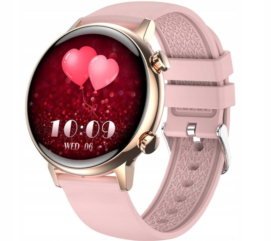 Smartwatch watch Rubicon women's RNCF09 pink sports modes