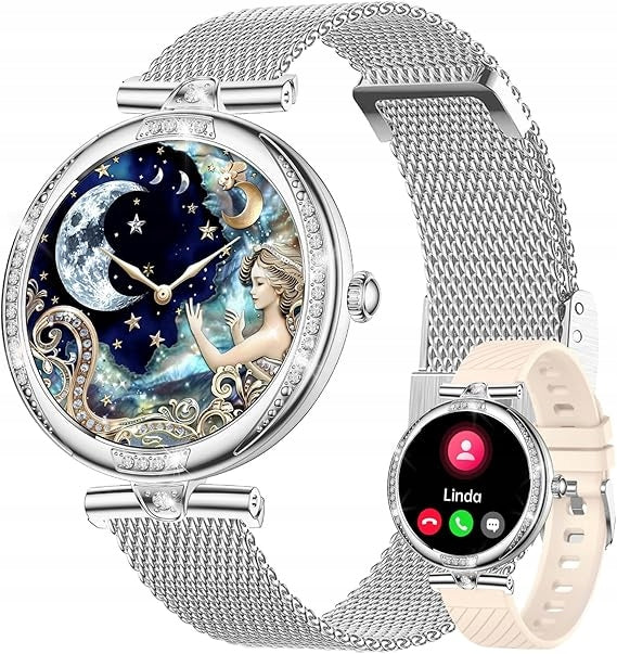 Smartwatch watch sports band women bluetooth connections oxygen measurement