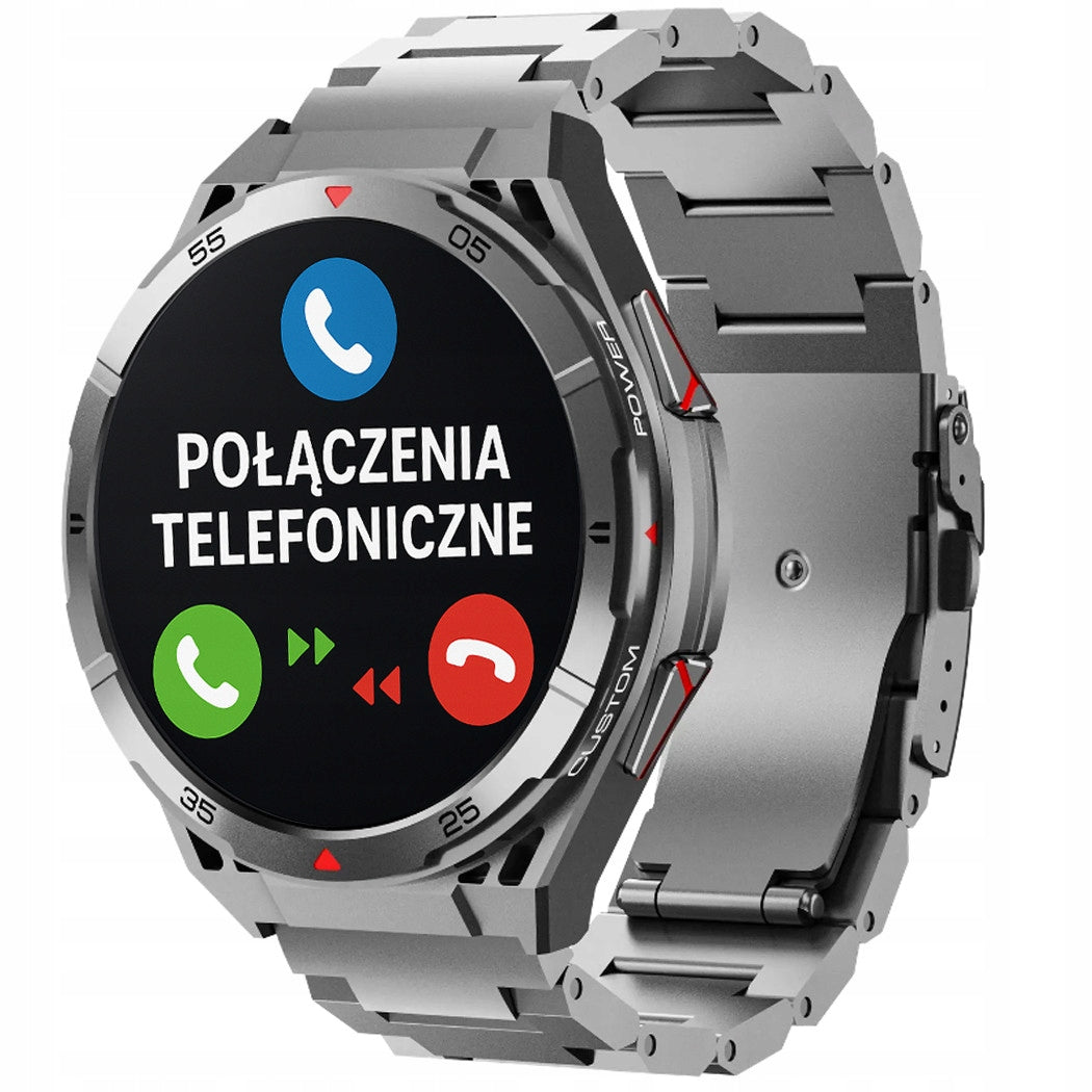 Smartwatch with GPS AMOLED Compass and Battery 490 mAh Rugged Watch Brand Rubicon