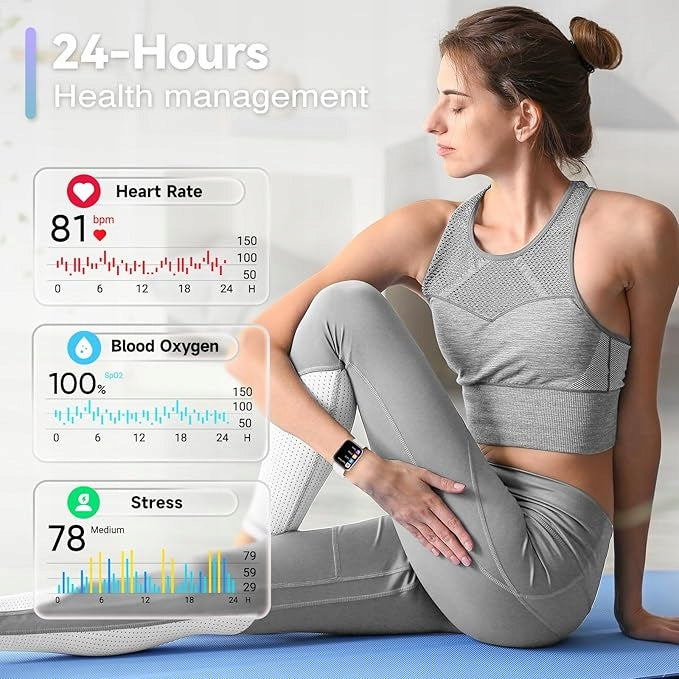 Smartwatch with Phone Function and Alexa Built-in, 1,8'' White EAN (GTIN) 8434847075143