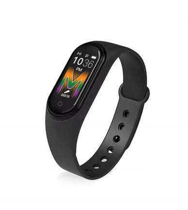 Smartwatch with TFT heart rate monitor 0,96" – Bluetooth, activity tracker, black